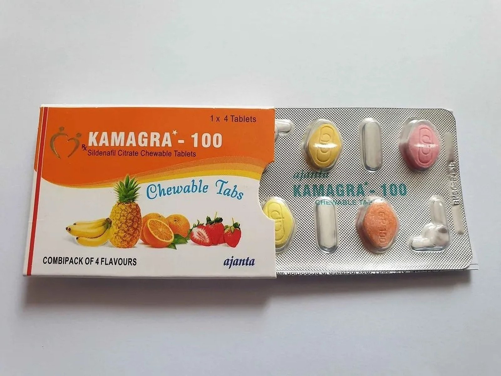 Kamagra Chewable 100mg (Sildenafil Citrate) in United states of America , United Kingdom ,France , Australia