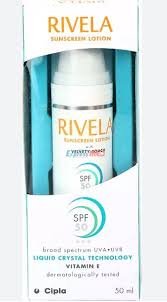 Rivela SPF 50 Sunscreen Lotion (Vitamin E) in United states of America , United Kingdom ,France , Australia