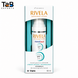 Rivela SPF 50 Sunscreen Lotion (Vitamin E)