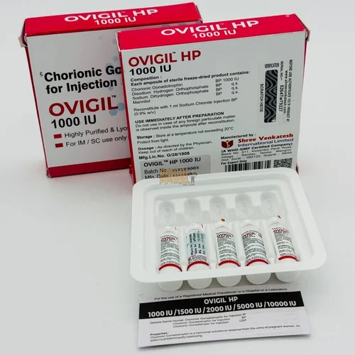 Ovigil Hp 1000 Iu Human Chorionic Gonadotropin Injection